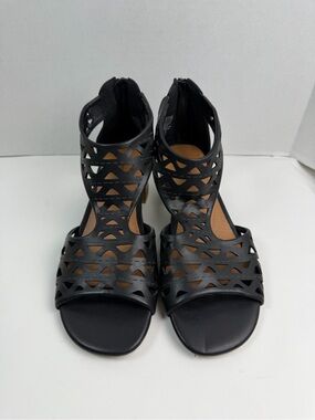 Baretraps Vachel Women's Block Heel Sandals Black 7M Excellent Condition